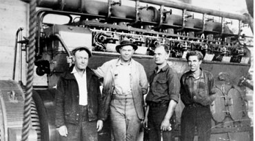 In the Powerhouse at the Cariboo Gold Quartz Mine, wpH453