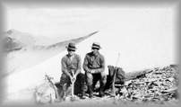 Two Prospectors on a mountain, wpH126